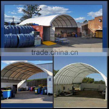 40FT Container Used Steel Single Truss Waterproof Container Shelter