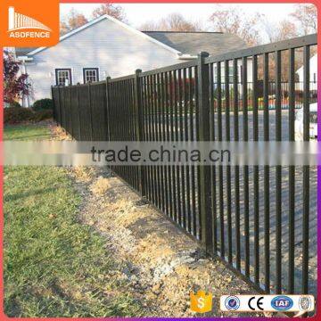 outdoor widely used full welded high tension steel grills fence design hot sale