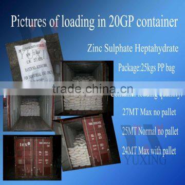 Top selling Zinc Sulphate heptahydrate for fertilizer