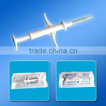 Animal ID Transponder syringe with HItag-S256 chip