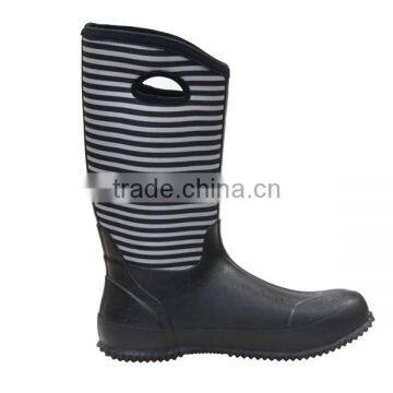 100% Natural Rubber European Style Women Rain Boots