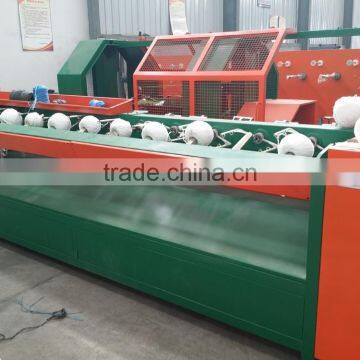 Multi-heads raffia twine ball winding machine for winding ball