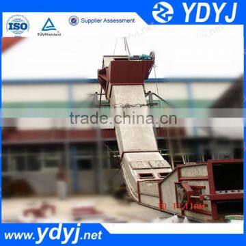 High output inclined Redler chain conveyor