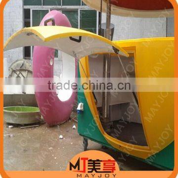 Hot Sales Beautiful Catering Tralier/Mobile Food Cart/Orange Shape Cart photo-4