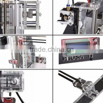200 x 200 x 180mm Reprap DIY Semi Assembled 3D Printer Prusa I3 DIY 3d Printer Kit Factory Pric photo-4