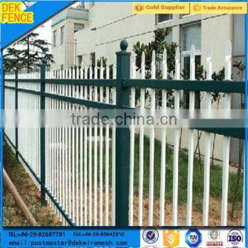 Aluminum picket metal fence for wall fence design