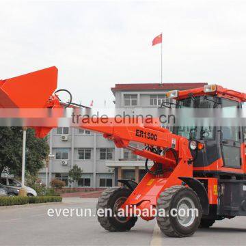 2014 Hot Price 1500 Boom Loader Telescopic Loader with Quick Coupler