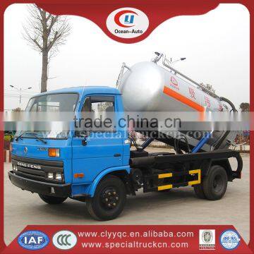 6000L DFAC 4x2 Waster Water Suction Truck Golden Supplier in China photo-4