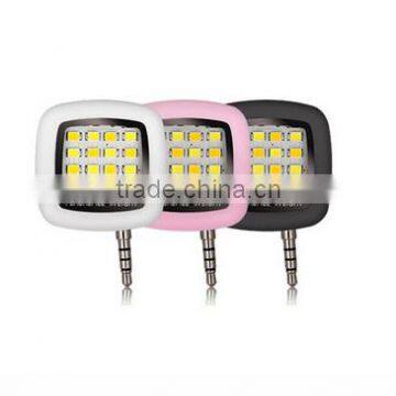 Manufacturer 3 level brightness led selfie light For Mobile Phone