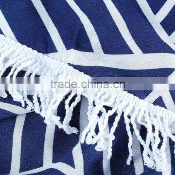 Diameter 57.09inches Printed Beach Towel Round Pad Mat Microfiber Fabric Breathable Mat For Beach Camping Outdoor Activities photo-3