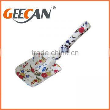 3pcs Garden Tool Set Including 2 Shovels,1 Fork With Floral Printing photo-5