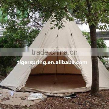 Outdoor 5m Canvas Camping Tent Family Camping Tent Teepee photo-2