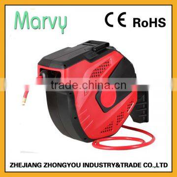 Export to Cananda 3/8 Inch PVC Hose Plastic Auto Retractable Air Hose Reel photo-2
