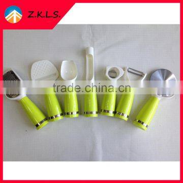 7 Components Eco-friendly Kitchen Utensil Set With Stand