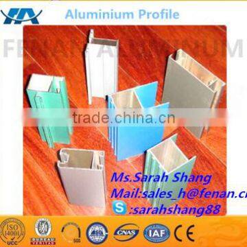 Powder Coating Sliding Windows Extrusion Aluminium Profiles photo-3