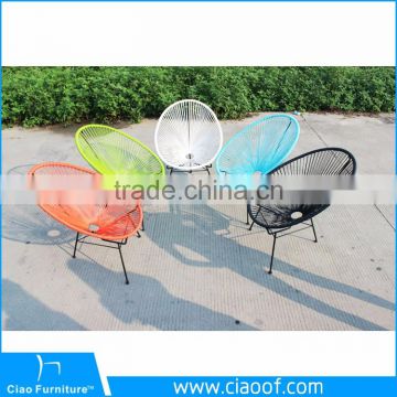 Popular Outdoor Furniture Wicker Garden Stackable Egg Chair