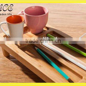 DIY Bamboo Wooden Keyboard Desk Organizer photo-2