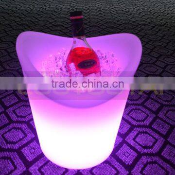 L31*W29*H34CM Led Light Glowing Win Bucket/led Ice Bucket /led Illuminated Ice Wine Bucket photo-5