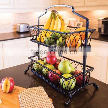 wholesale Vintage Industrial cheap metal wire basket for sale