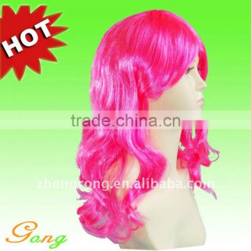 Cosplay Women Wigs Costume Ball Red Hair Periwig Wig Hairpiece Wig