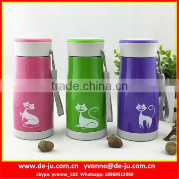 Stainlesss Steel Vacuum School Water Bottle