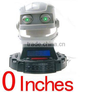 Fashion Smart Sensor Robot Cartoon Radio Robot Clock photo-2