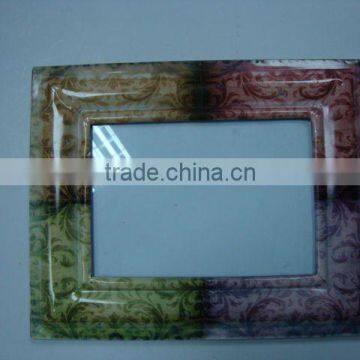 delicate wonderful wooden fruit photo frame
