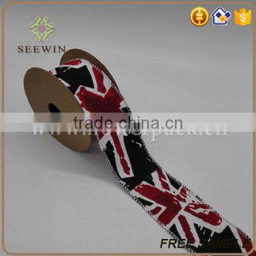 Custom Linen Printed Ribbon of Various Patterns photo-6