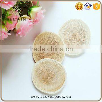 The Round Plate is a Series of Natural Flower-bark Engraving photo-4