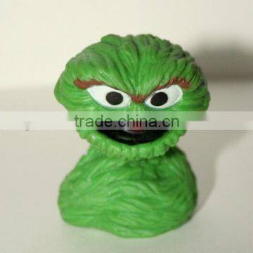 Plastic toy model animal finger puppet,Custom plastic animal finger and story,Custom plastic green animal finger puppets factory