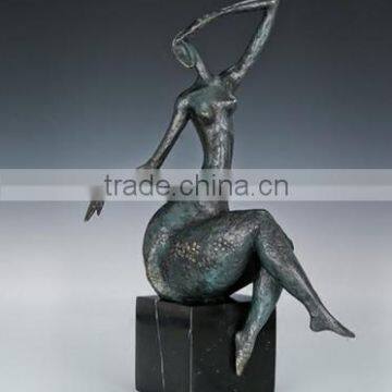 Bronze Fat Lady Living Home / Hotel Morden Decoration Bronze Sculpture photo-2