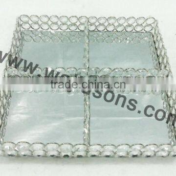 Crystal Square Tray, Crystal Tray photo-3