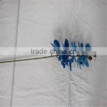 Sj20170020 GZ High Quality Blue Plastic Flowers for Indoor Decoration Artificial Orchid photo-2