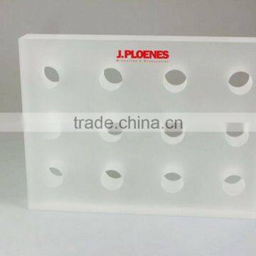 Wholsale Acrylic Lucite Scarf and Handkerchief Display Racks, PMMA Perspex Scarf Display Stand Shelf Rack photo-2