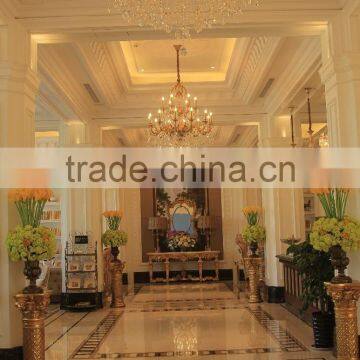 Living Room Furniture Sets Luxury Console Table With Decortaive Mirror photo-3