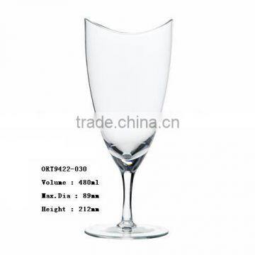 hand made wine glass goblet