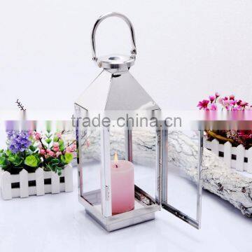 Garden Stainless Steel metal Candle Lantern