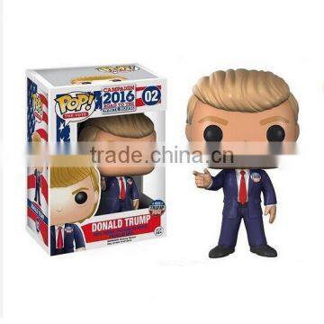 OEM cartoon donald trump vinyl figure resin funko pop for sale