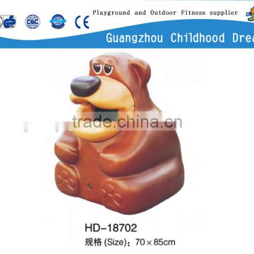 (HD-18702)Cute Bear!Animal waste bin