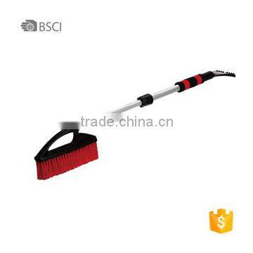 Extendable Aluminum Handle Snow Brush With Ice Scraper photo-2