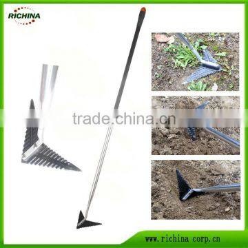 Heat Treatment, Anodized Aluminium Handle, Multifunctional Cultivator