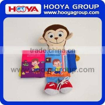 wholesale small monkey cloth book