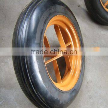 14inch solid wheelbarrow tires, solid rubber wheel for hand carts