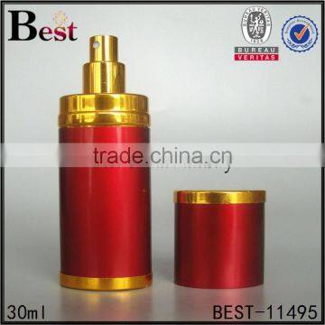 Shanghai Best 30ml Perfume Bottle Red Color Round Shape Perfume Bottle 30ml Cosmetic Perfume Bottle 30ml Spray photo-3