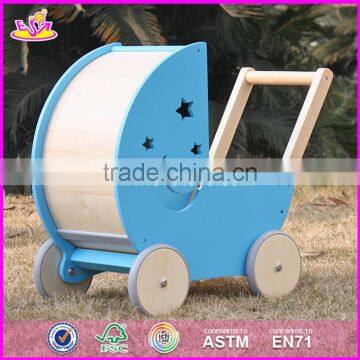 Funny Toys Toddlers Wooden Push Toy Shopping Cart W16E068-S photo-6
