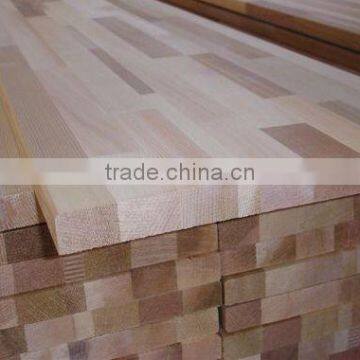 Finger Joint Laminated Solid Wood Board, Decorative Finger Joint Wood Panel