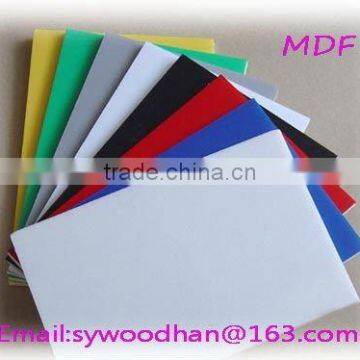 Matt melamine MDF board