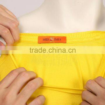 Mens Fashion Design Cotton Plain Bright t Shirt photo-6