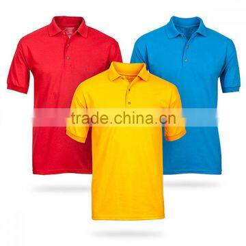 Custom Good Quality blue,red and cyan collor single jersey100% cotton T Shirt