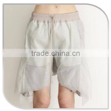 Thin Chiffon Fabric Special Design UK High Street Ladies Shorts photo-2